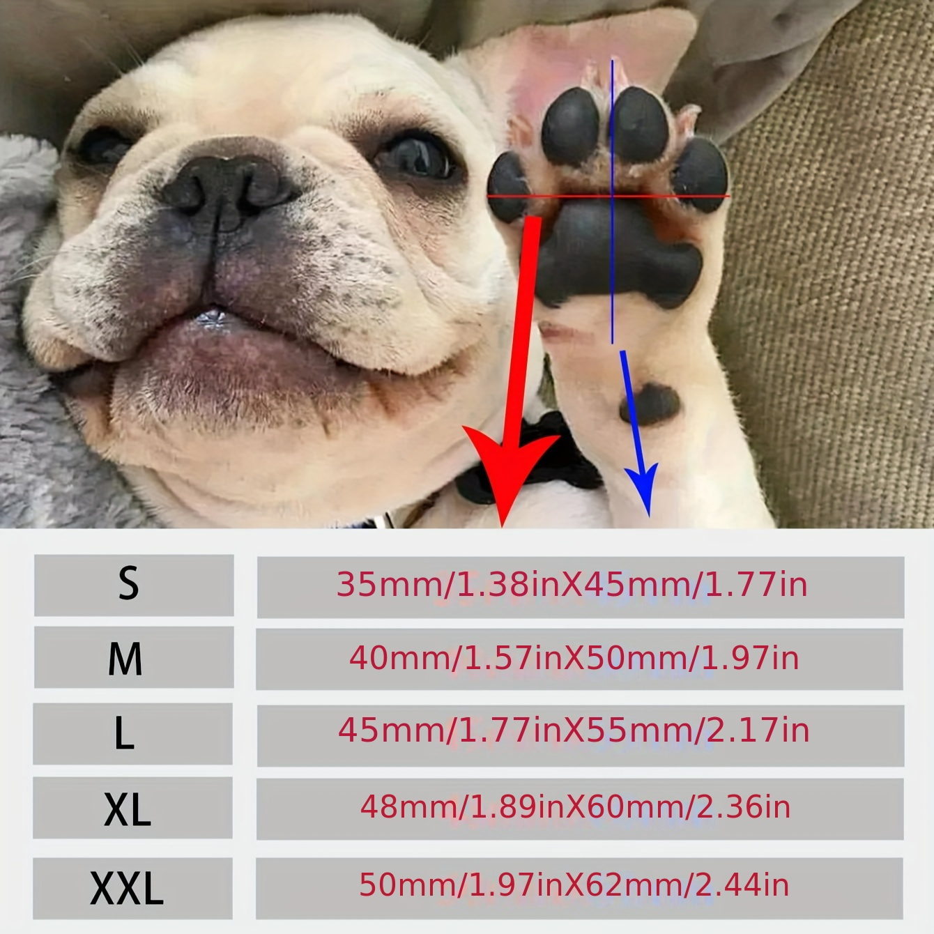 赤い犬用ブーツ、メッシュ通気性ペットシューズ、犬用シューズ、ペット