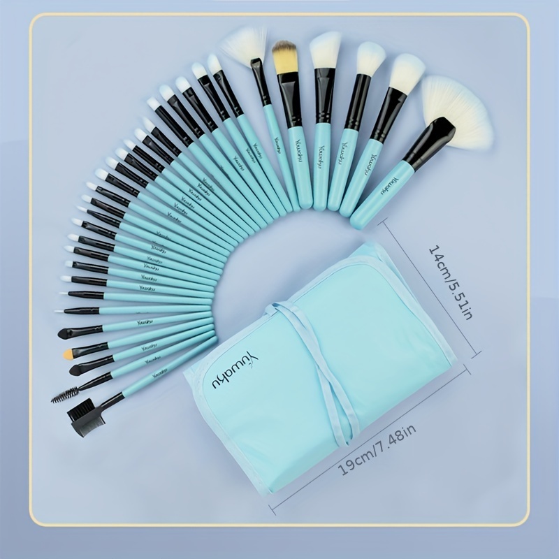 Professional Makeup Brushes From An Array Of Eyeshadow - Temu