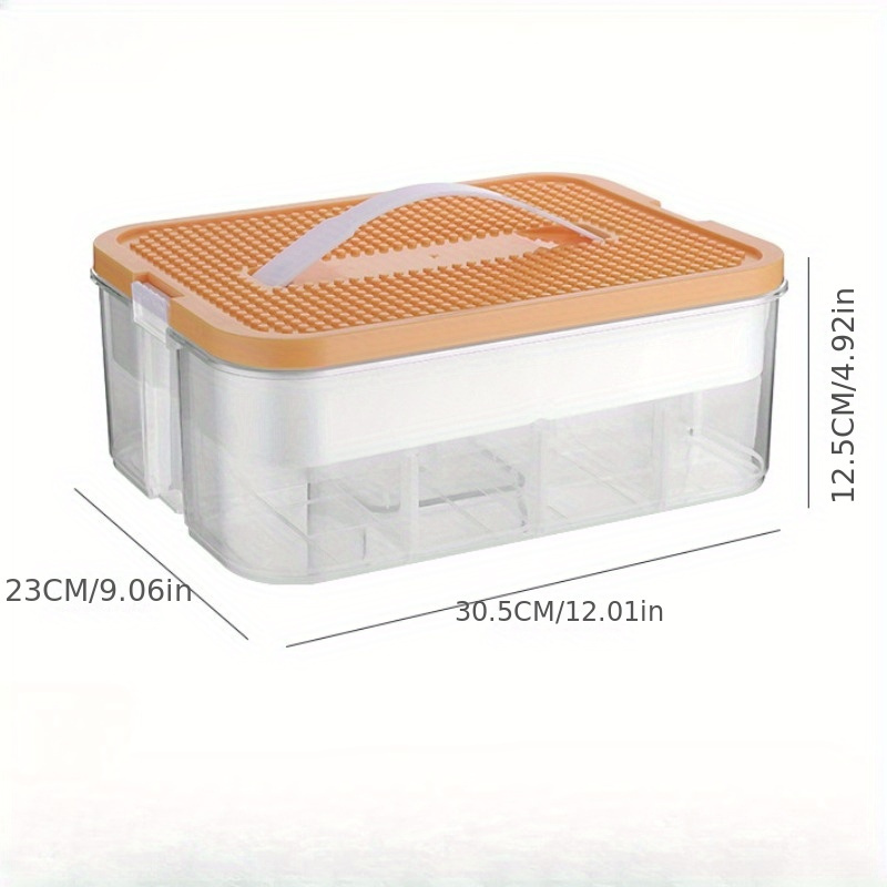 Small Particle Storage Box Building Blocks Storage Box Toy - Temu