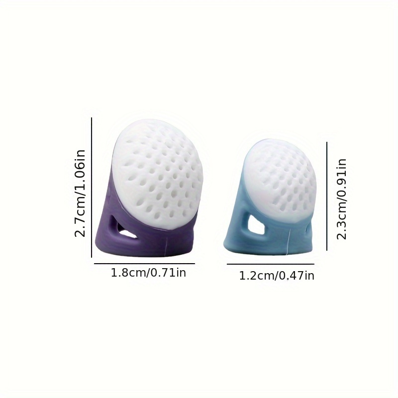 1pc Small Size Silicone Finger Protector, Silicone Thimble, Soft