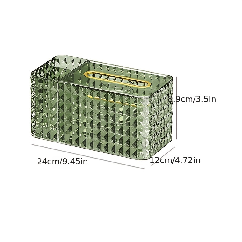 Transparent Table Tissue Box Acrylic Storage Box Paper Box