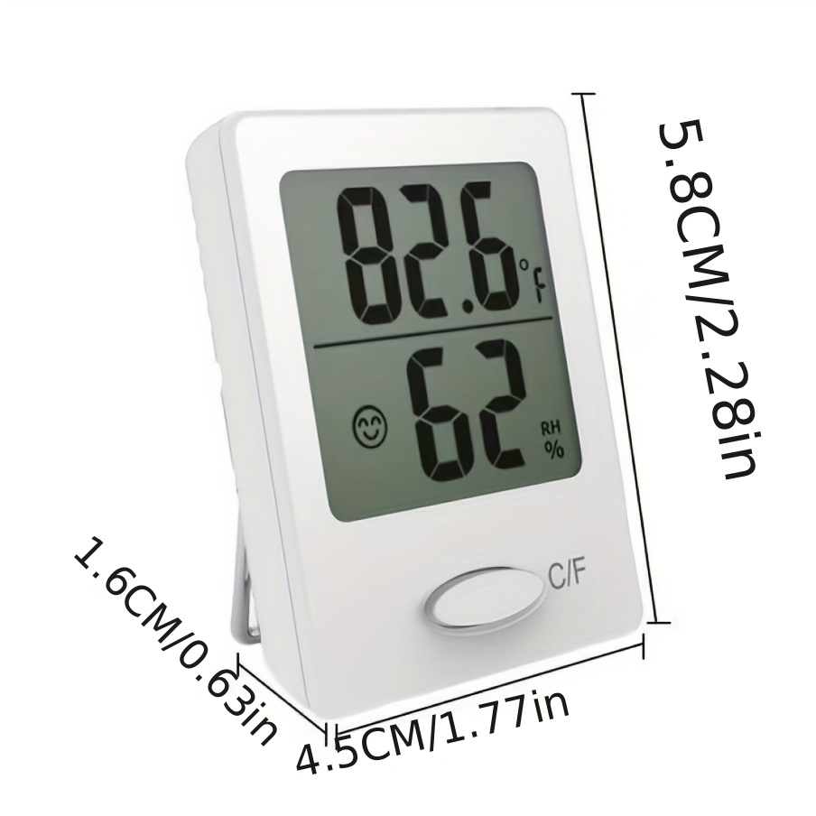 4.5 White Digital Outdoor Thermometer
