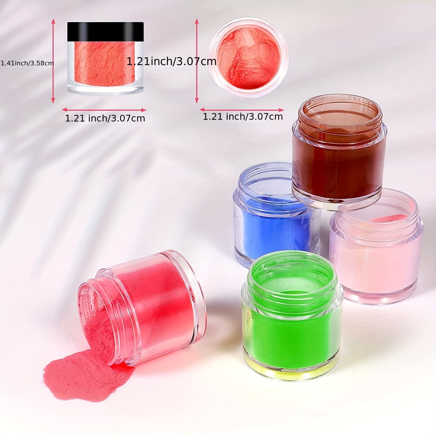 Saviland Acrylic Powder Set - 10 Colors Acrylic Nail India | Ubuy