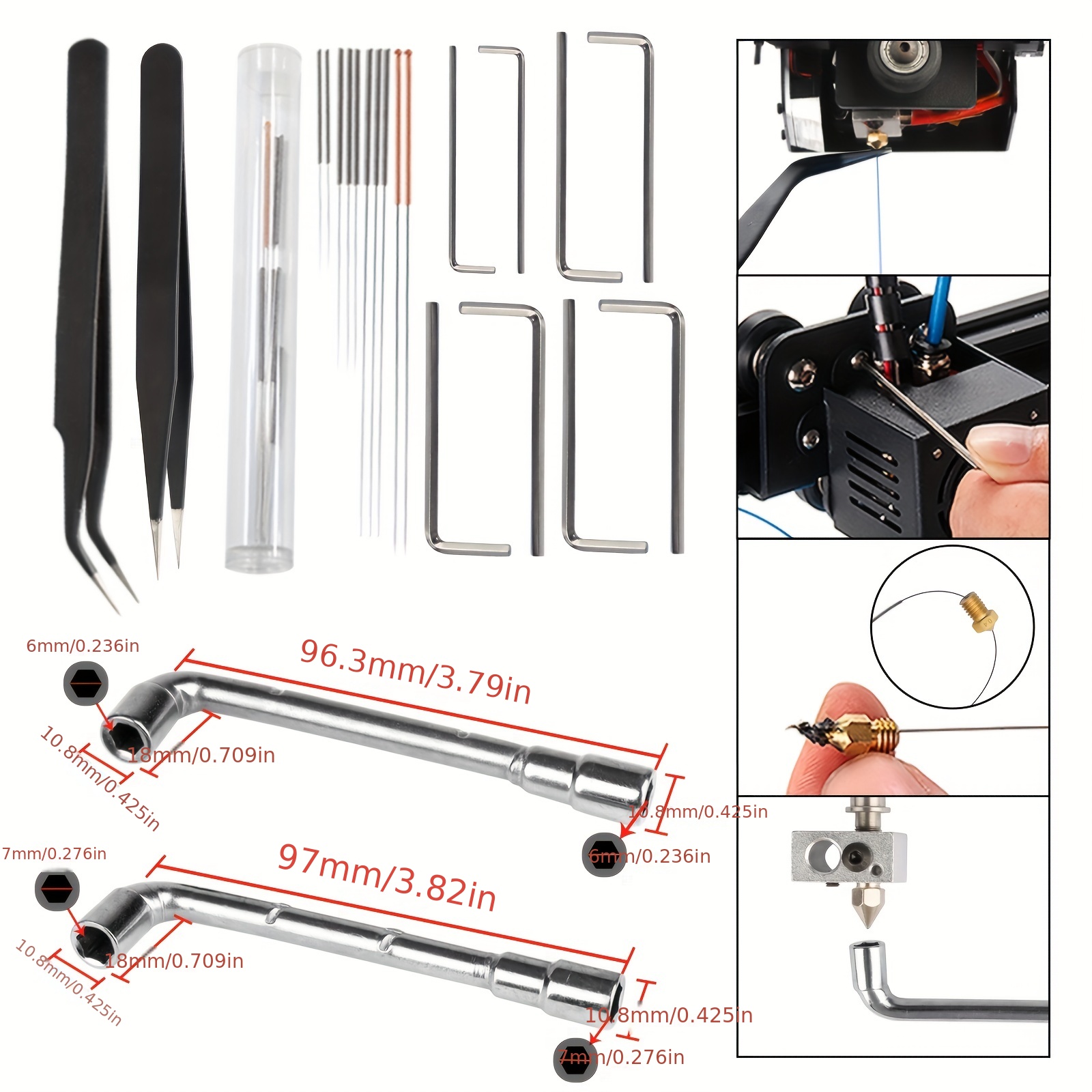 EJ.life trousse d'outils d'ébavurage à la main Couper le grattoir