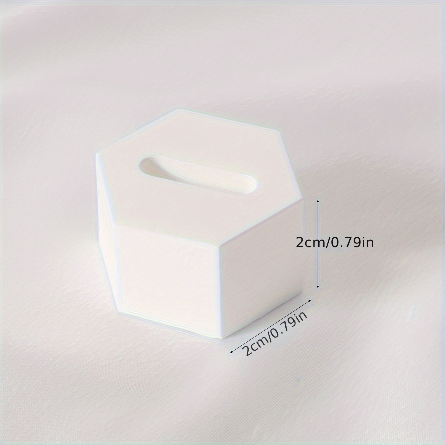 1pc Minimalist Ring Display Stand Geometric Jewelry Display Tray Rack Storage White Jewelry Creative Photography