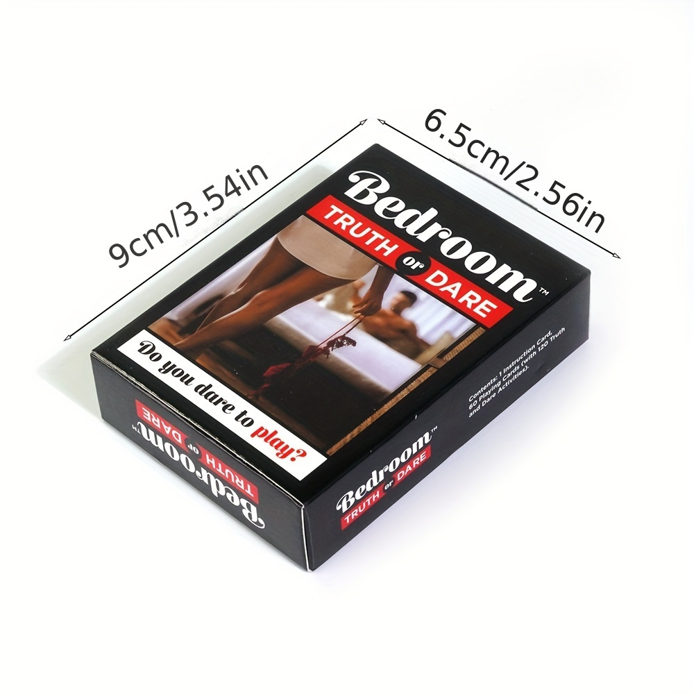 Bedroom Truth Or Dare Card Game Giochi Hot Amanti 60 Carte - Temu