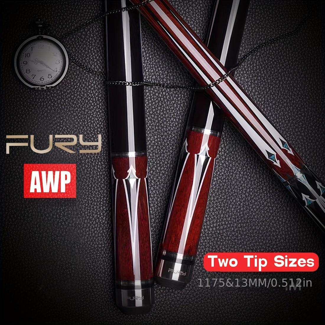 fury awp series 58 billiard pool cue professional 2pcs - Temu