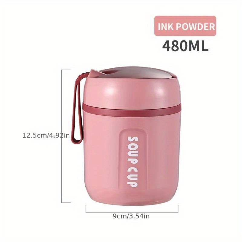 Hot Food Flask Stainless Steel Vacuum Insulated Travel - Temu