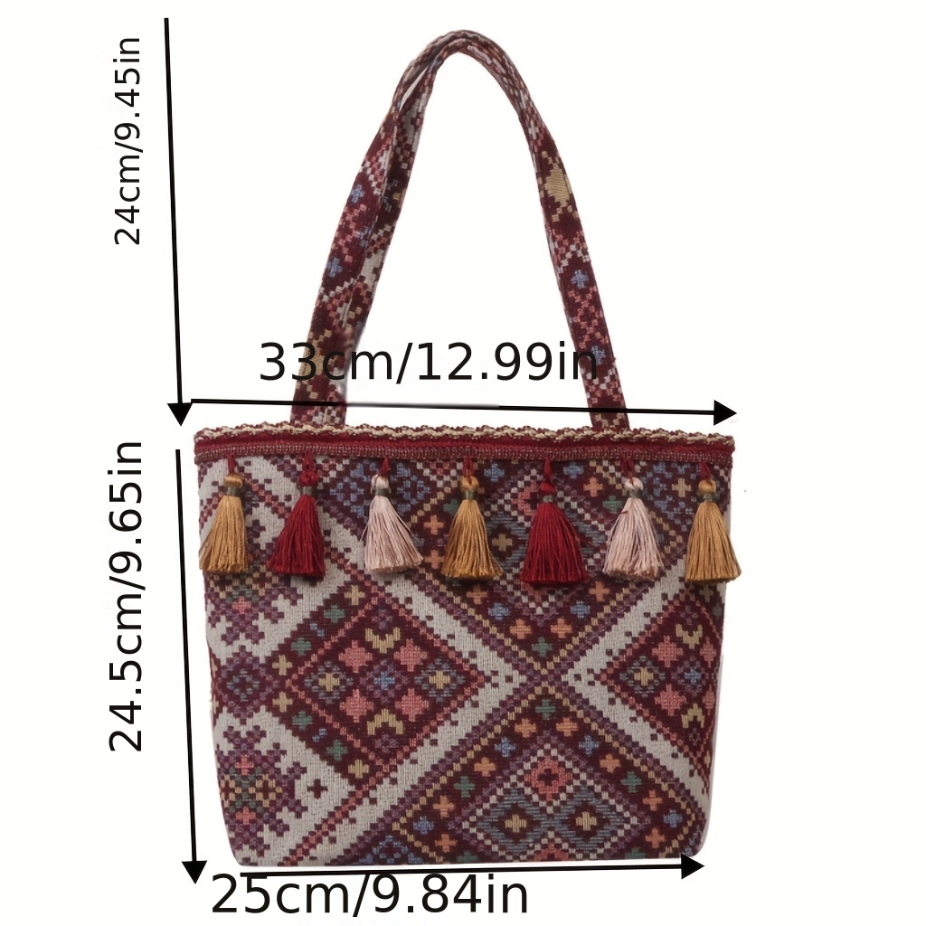 Handloom Hand Bag Girls Women Casual Travel Blue Bag