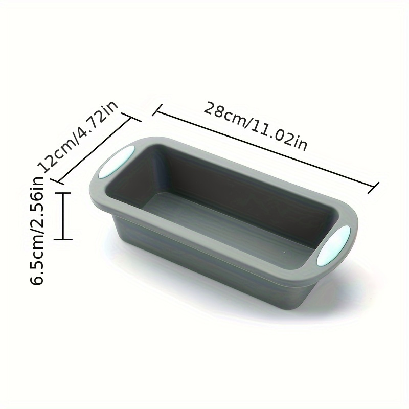 Image of 1pc, Silicone Baking Pan Cake Mold Cookie Sheets, High-temperature Resistant Muffin Bread Pan For Oven, Baking Tools, Kitchen Additions