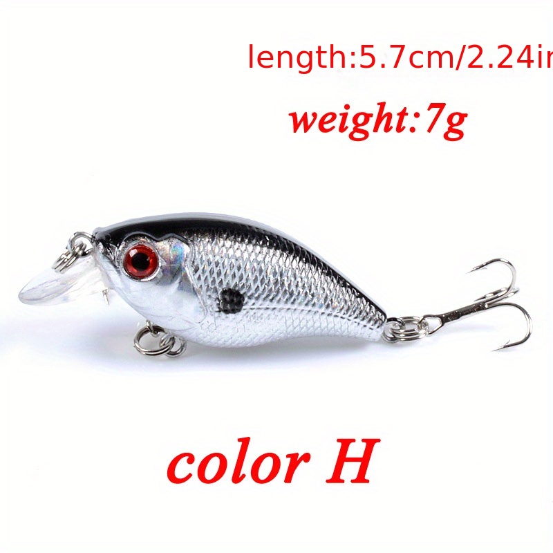 5.7cm Artificial Crankbait Wobblers Fishing Lure 2.24inch - Temu