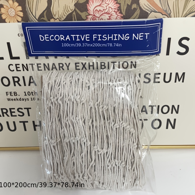 Fish Net Party Decorations Photo Hanging Display Frames 30 - Temu