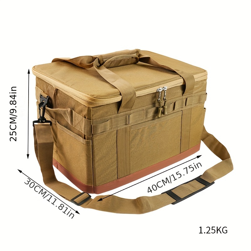 Outdoor Boiler Kit, Large Capacity Camping Equipment Storage Bag, Multi-functional Gas Tank, Anti-collision Bag, Cookware, Picnic Bag