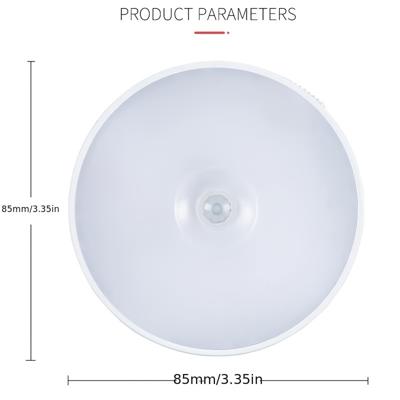 Luz Nocturna Recargable Usb 8 Led Luz Nocturna Usb Sensor - Temu