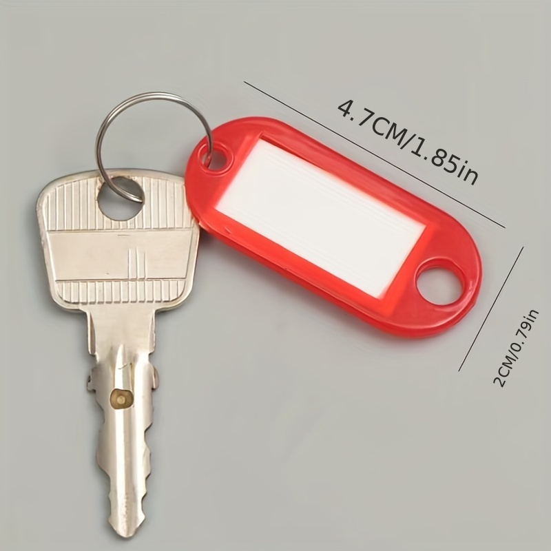 Durable Key Tags With Labels And Split Rings Perfect For - Temu