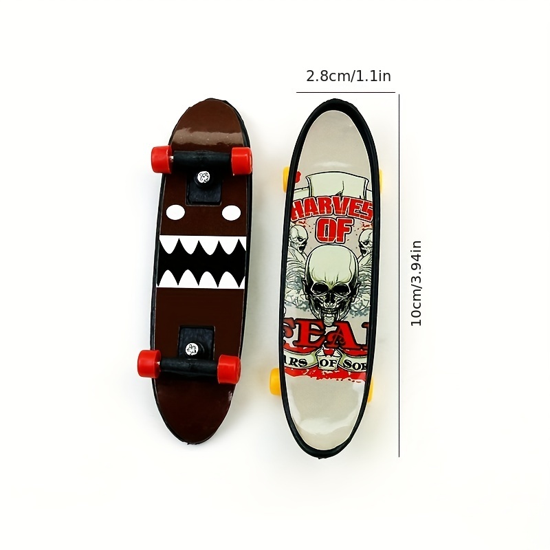 TIME4DEALS Fingerboard Mini Finger Skateboards Toys 12PCS Professional  Finger Boards Set Creative Fingertips Movement, Mini Skateboard Starter Kit