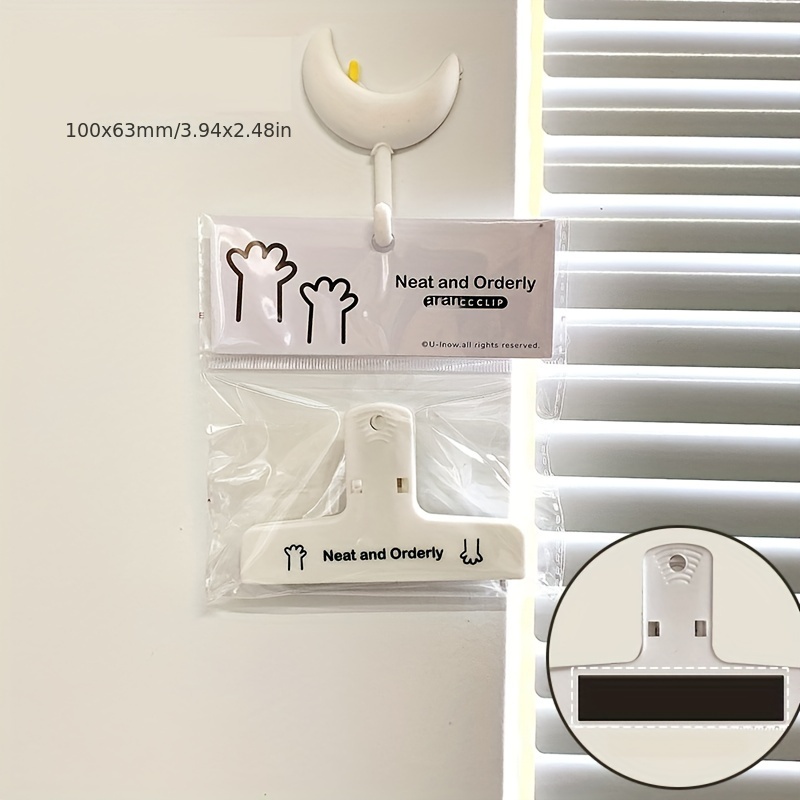 Creative Minimalism Magnet Office Journal Clip 4pcs