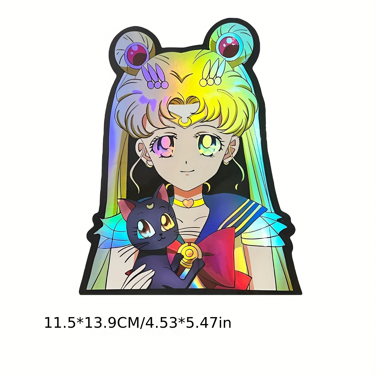 Holographic Sailor Moon Sticker - Anime Peeker Usagi Tsukino - Peeking –  K-Minded
