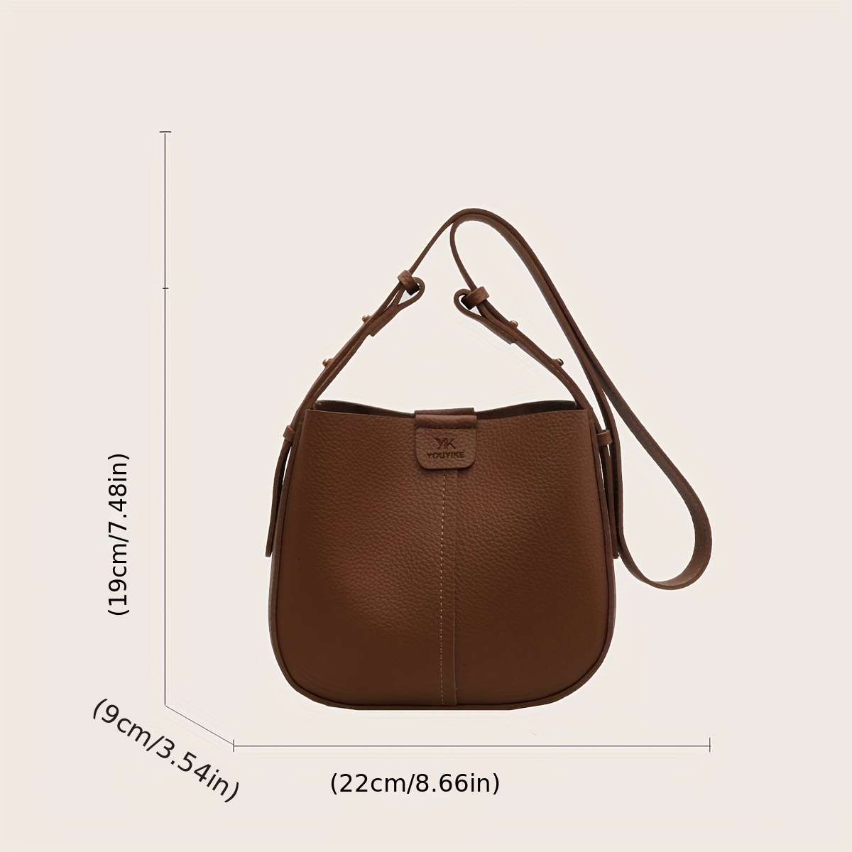 Oleada | Reverie Hobo Toffee | Brown Leather Hobo Bag