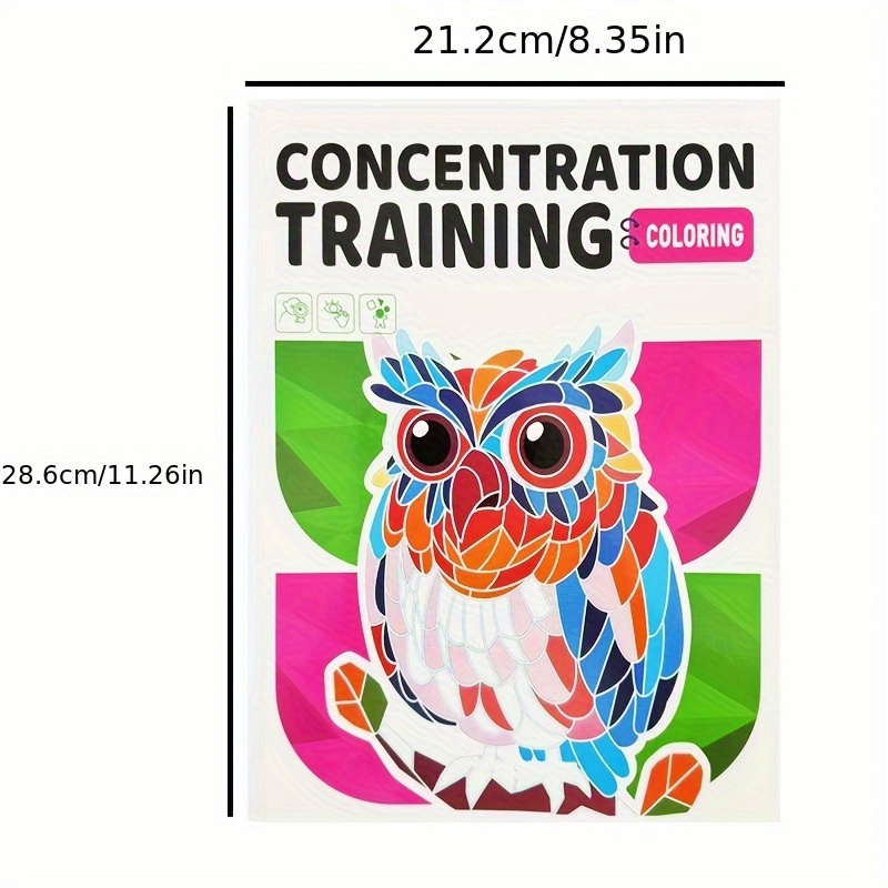 Image of Coloring Book, Fun Coloring Activities, Sketching, Graffiti, Suitable For Beginners To Draw, Containing Animals, Flowers, Castles, For Children Aged 3 And Above Or Easter Gifts
