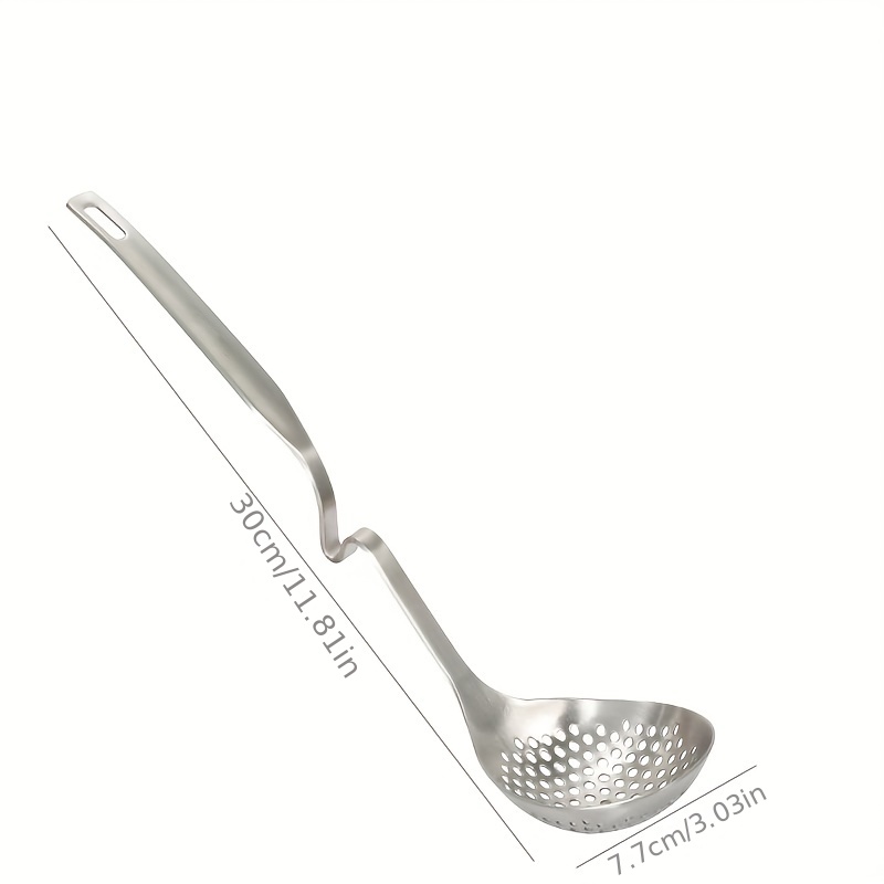 Stainless Steel Hangable Hot Pot Ladle Slotted - Temu