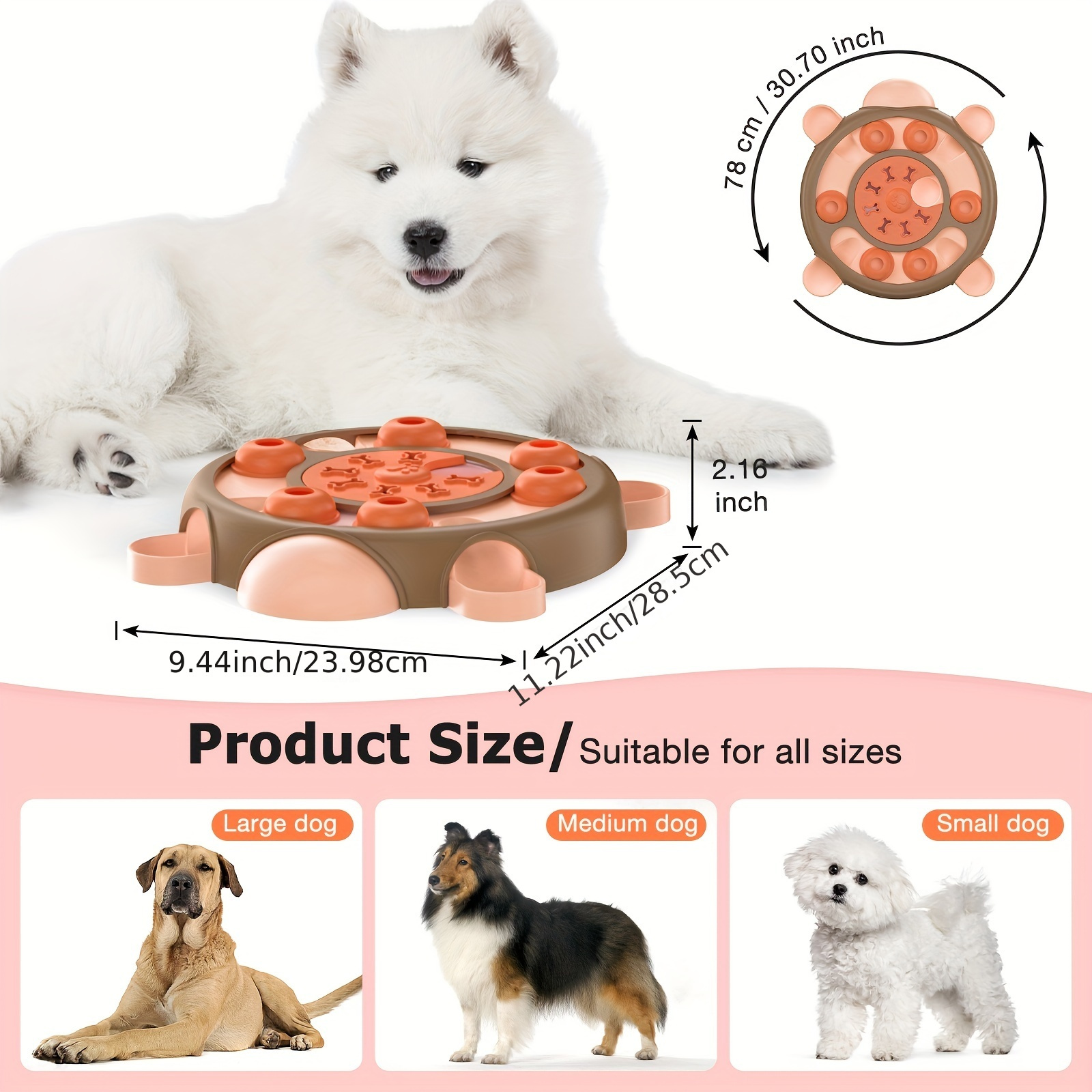 Puppy food puzzle toys best sale