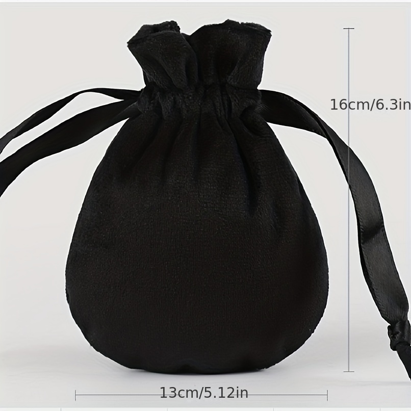 6-Pocket Drawstring Cosmetic/Jewelry Bag