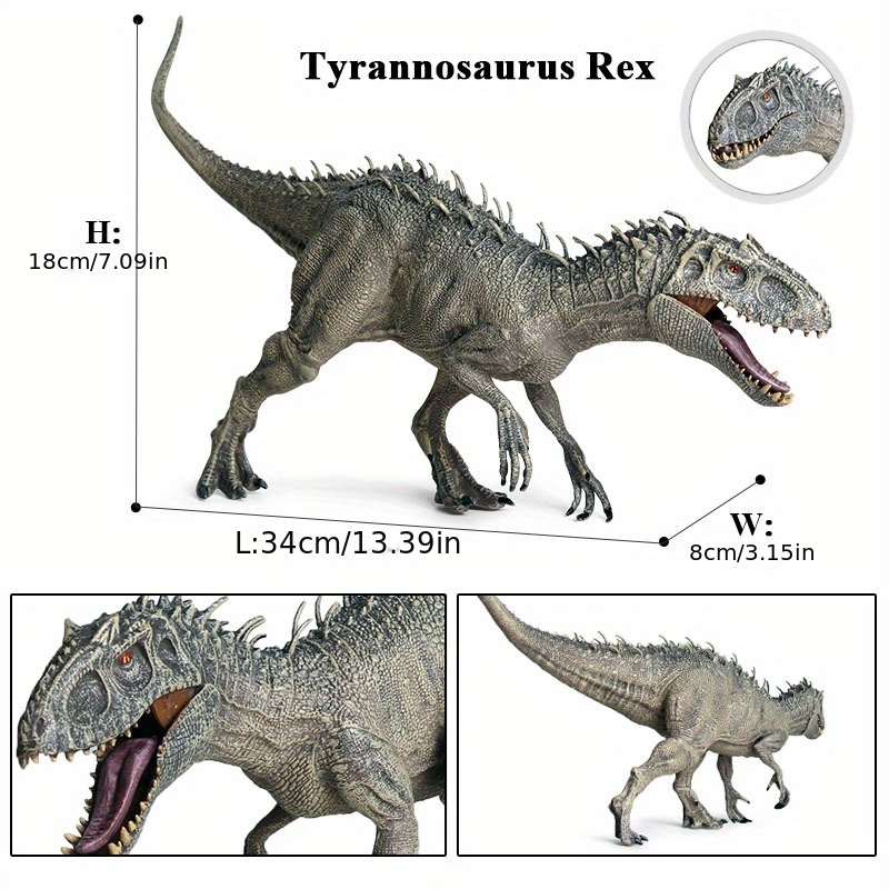 Original Savage Jurassic Indominus Rex Mosasaurus Action - Temu