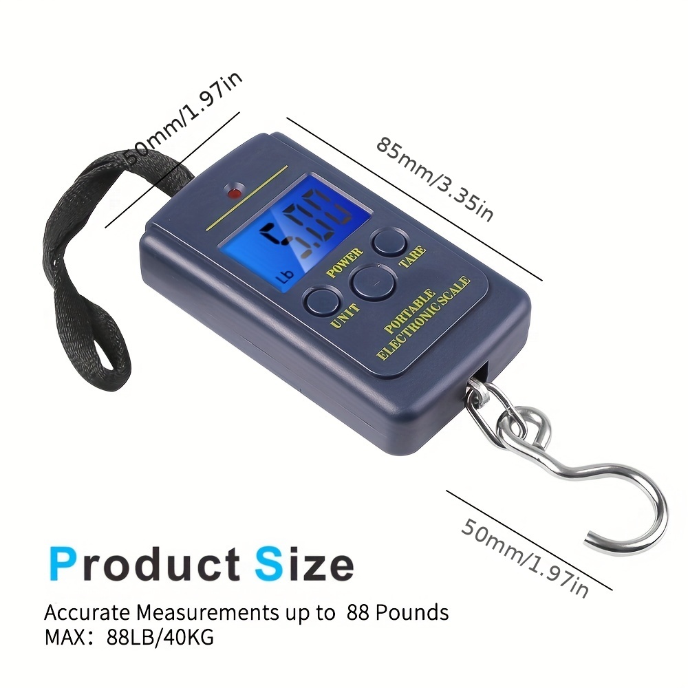 Multifunctional Mini Electronic Hanging Fishing Luggage Balance Portable  Digital Handy Pocket Weight Hook Scale - Temu