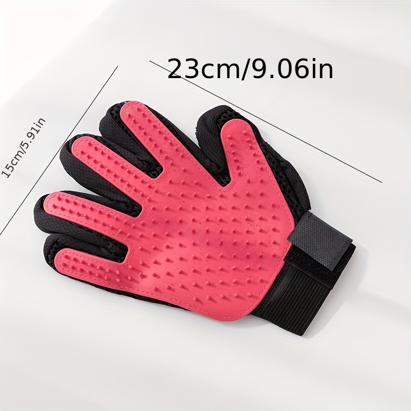 Dog hair glove brush best sale