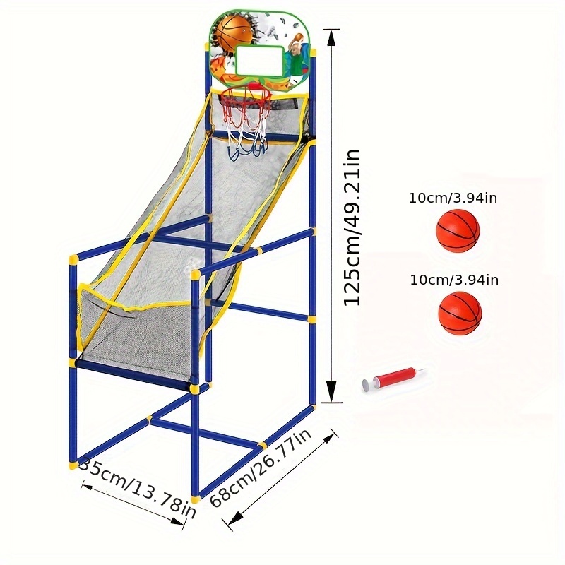 Fun Kids Basketball Hoop Arcade Game - Indoor/outdoor Toy Shooting