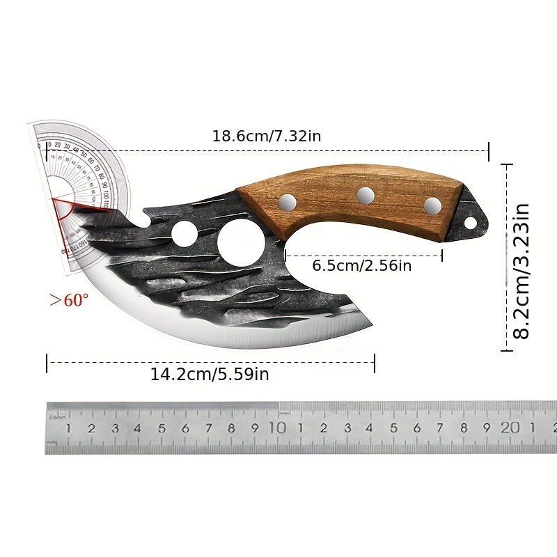 Servicio de remover 5mm empuñadura de un cuchillo de cocina en