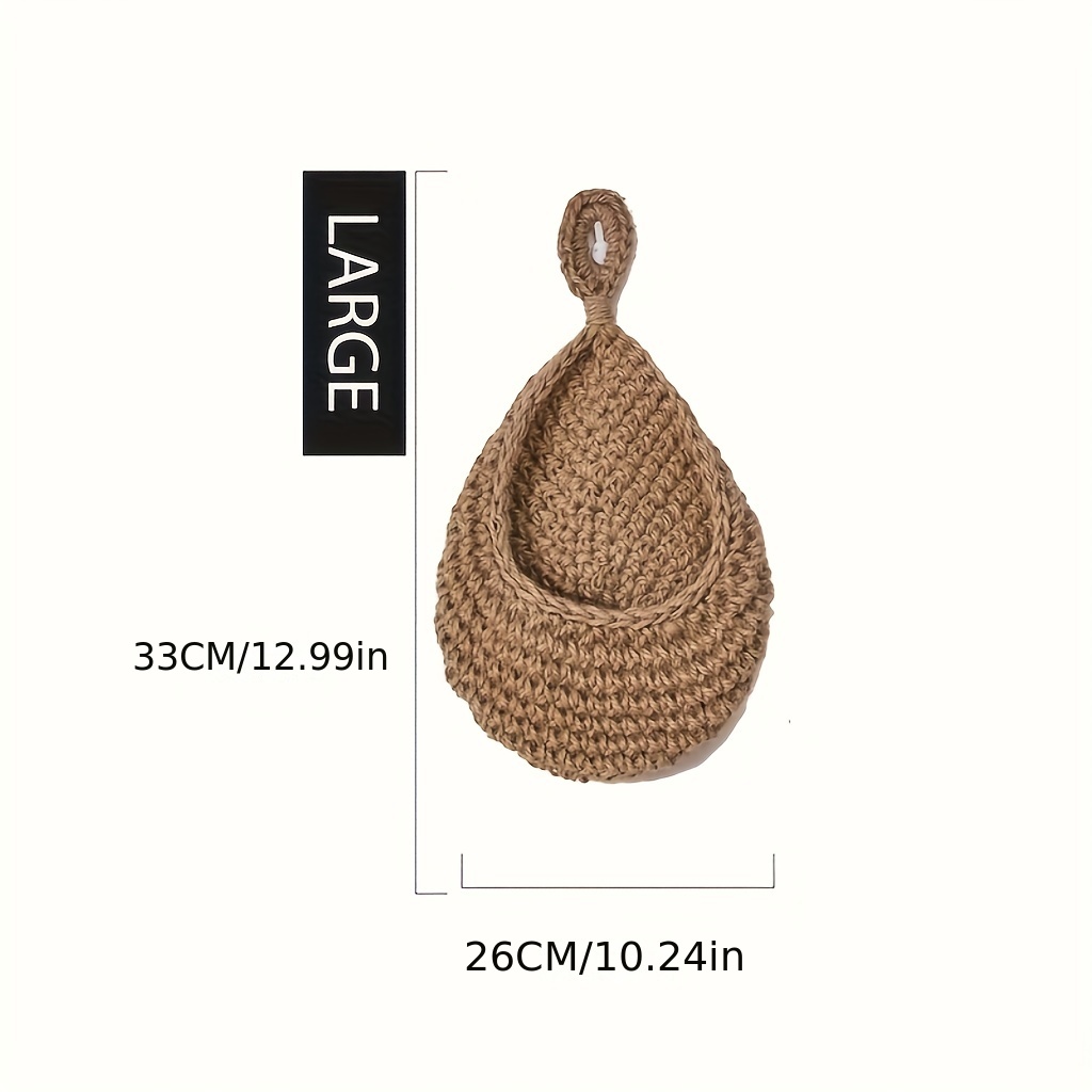 Mini Panier Tissé Avec Anse - Imitation Rotin, 10x6x13 Cm - Décoration Rustique Mariage, Pâques, Chambre Bébé