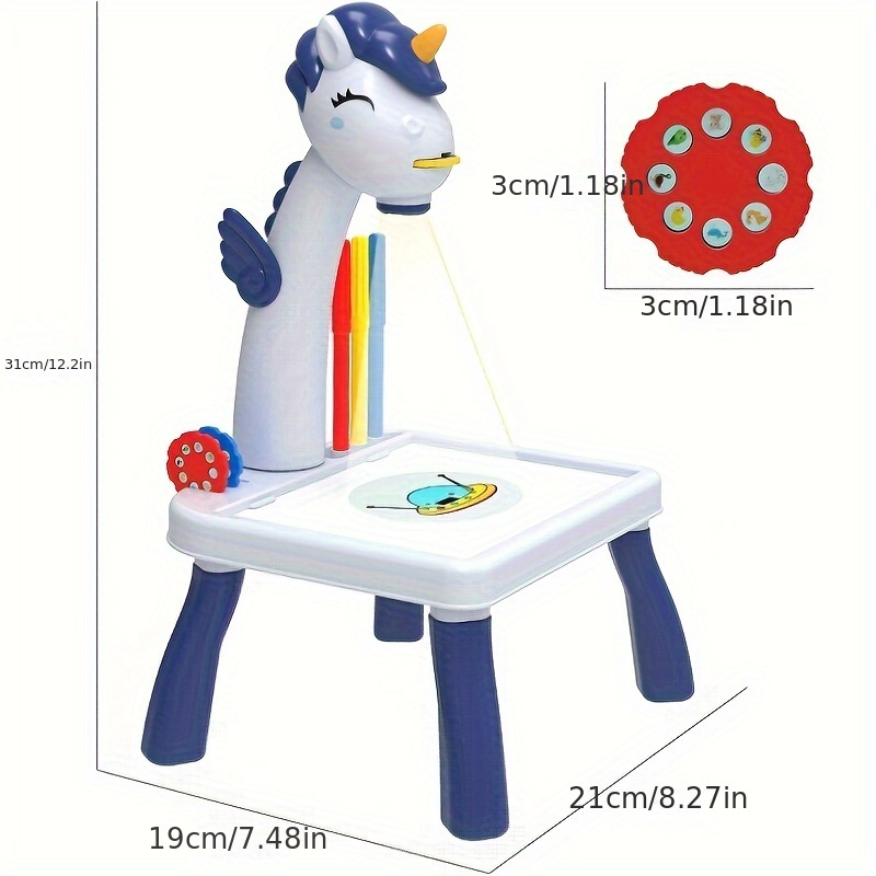  Kids Drawing Projector, Trace and Draw Projector Toy Drawing  Board Tracing Desk Learn to Draw Sketch Machine Art Tracing Projector,  Educational Drawing Playset for Kids Boys Girls (Giraffe) : Toys 