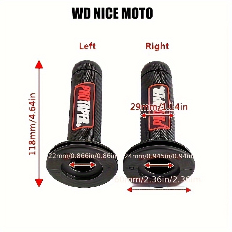 Lot 2 Embouts Guidon Moto Anti-Vibrations 22mm Aluminium CNC - Argenté