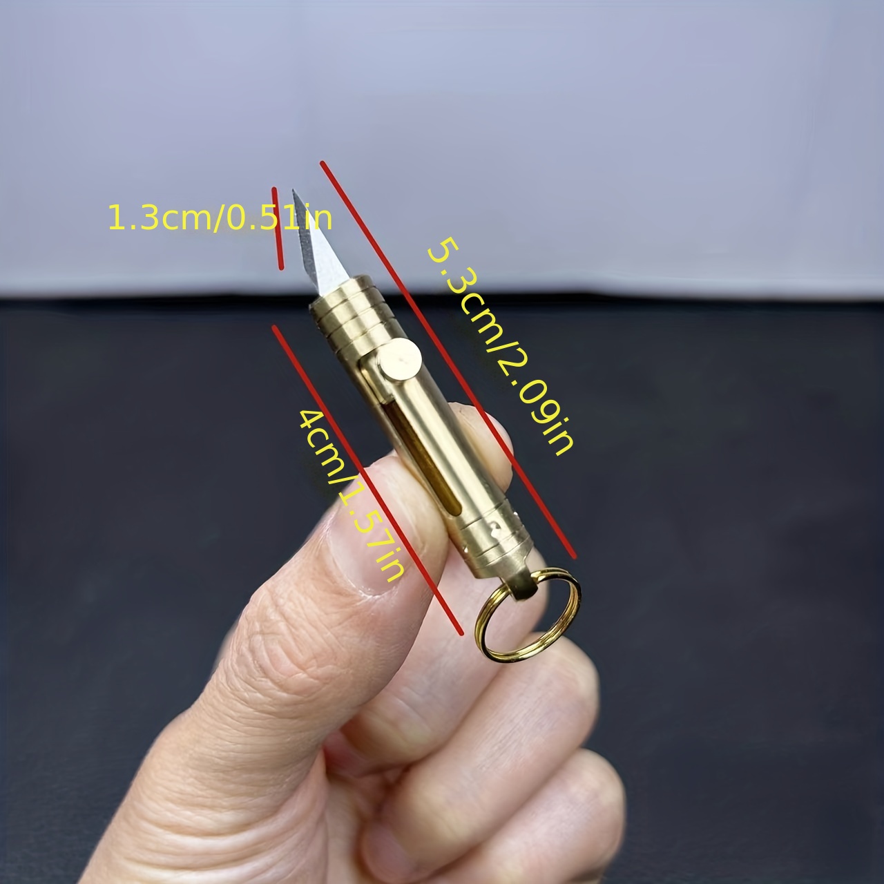 Bolt Action Antique Brass Tec-Pen Kit