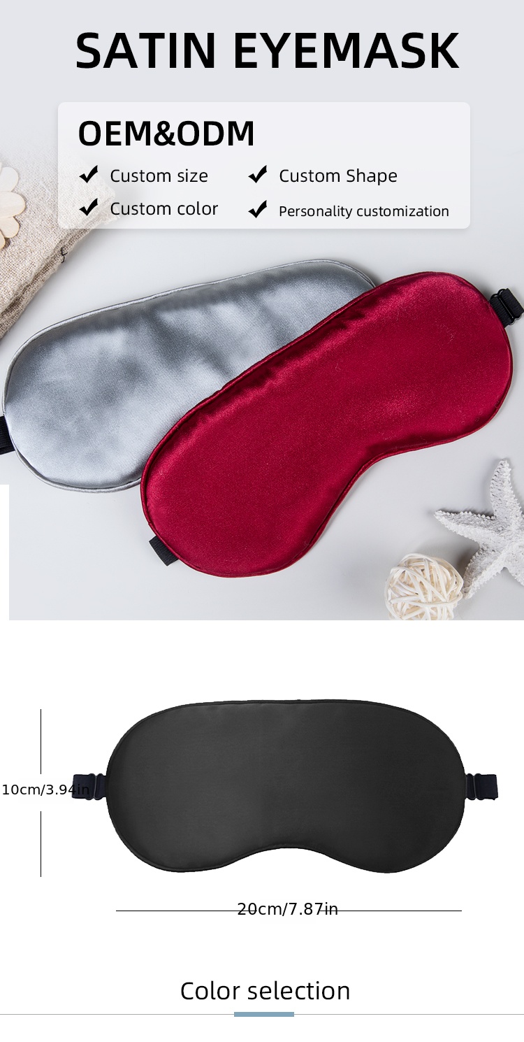 Silk Ruffle Sleep Eye Mask Soft Sleeping Eye Covers - Temu