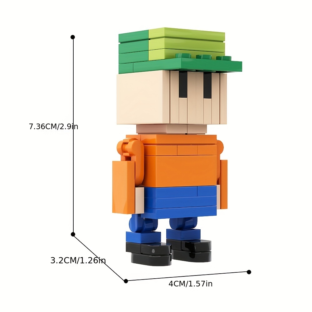 Stumble Guys Mini Characters Building Blocks Toys Action Figures Game  Collection