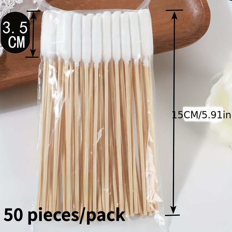 Image of Pet Swabs For Dogs, Dual-use Ear & Skin Cleaning, Medicine Application, Large Tips, Universal , Cosmetic Application, Pet Grooming Supplies