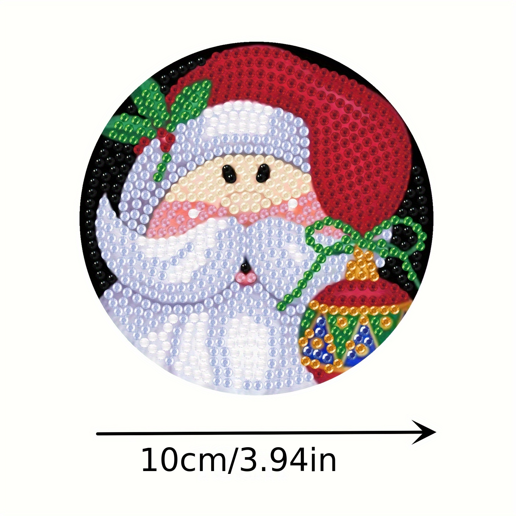 Christmas Diamond Painting Coaster Stand Gnome Diamond Temu Canada