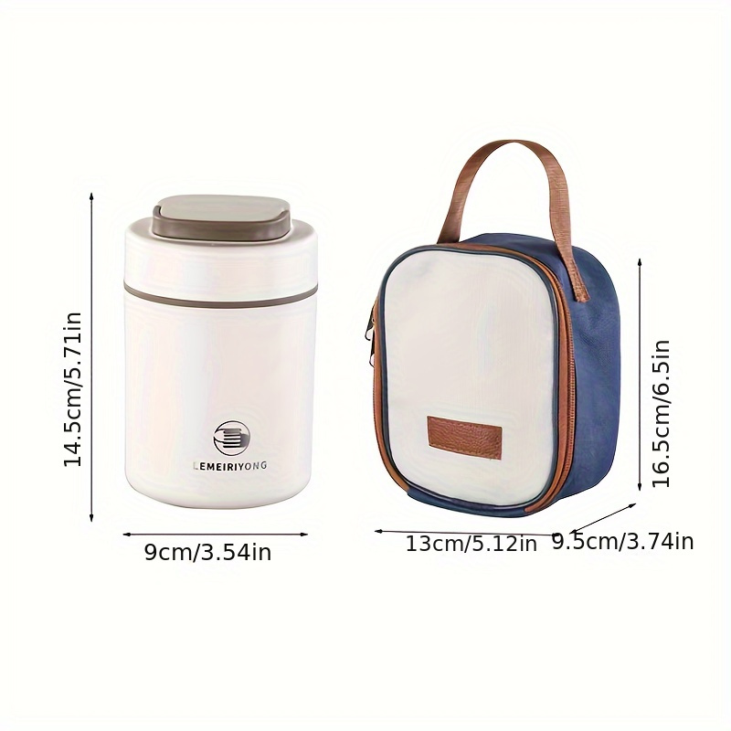NOLITOY 3 Stk Kühltasche für Lebensmittel Bento-Tasche aus Segeltuch  wärmtasche isolierbeutel isolierte Mittagstasche isolierte Lunchpakete