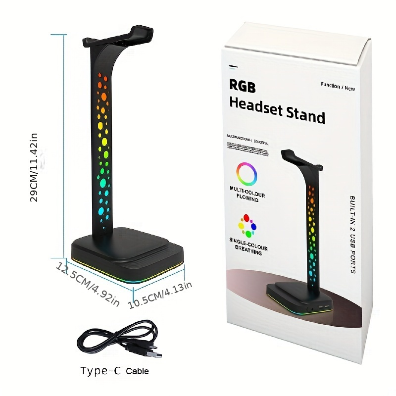 LED headset stand