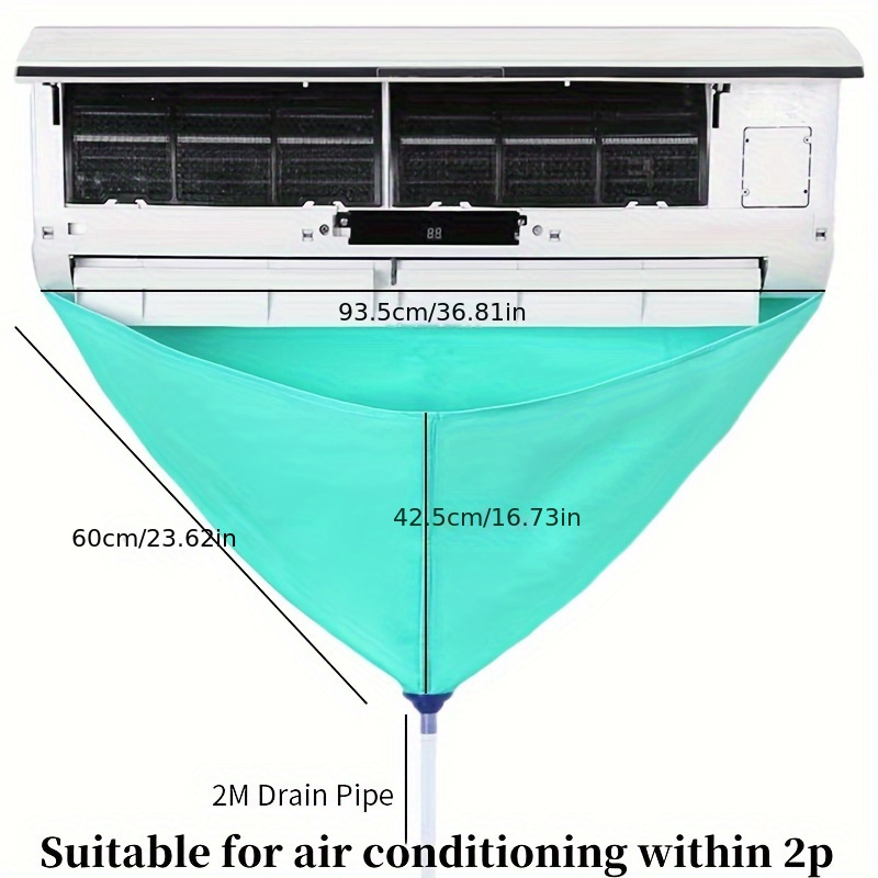 air conditioner cleaning kit with drain hose pvc leak prevention maintenance cover for living room and bedroom tool set without electricity or battery details 0