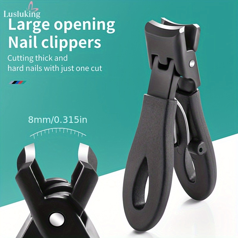 

1pc Nail Clippers, Sharp Fingernail And Toenail Clipper Cutter, Nail Trimmer, Stainless Steel Toenail Clipper For Manicure And Pedicure