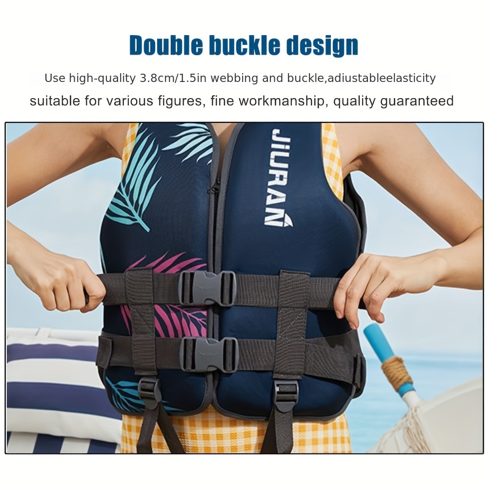 Adjustable Breathable Life Jacket for Men and Women - Ideal for Fishing,  Surfing, Rafting, and Kayaking