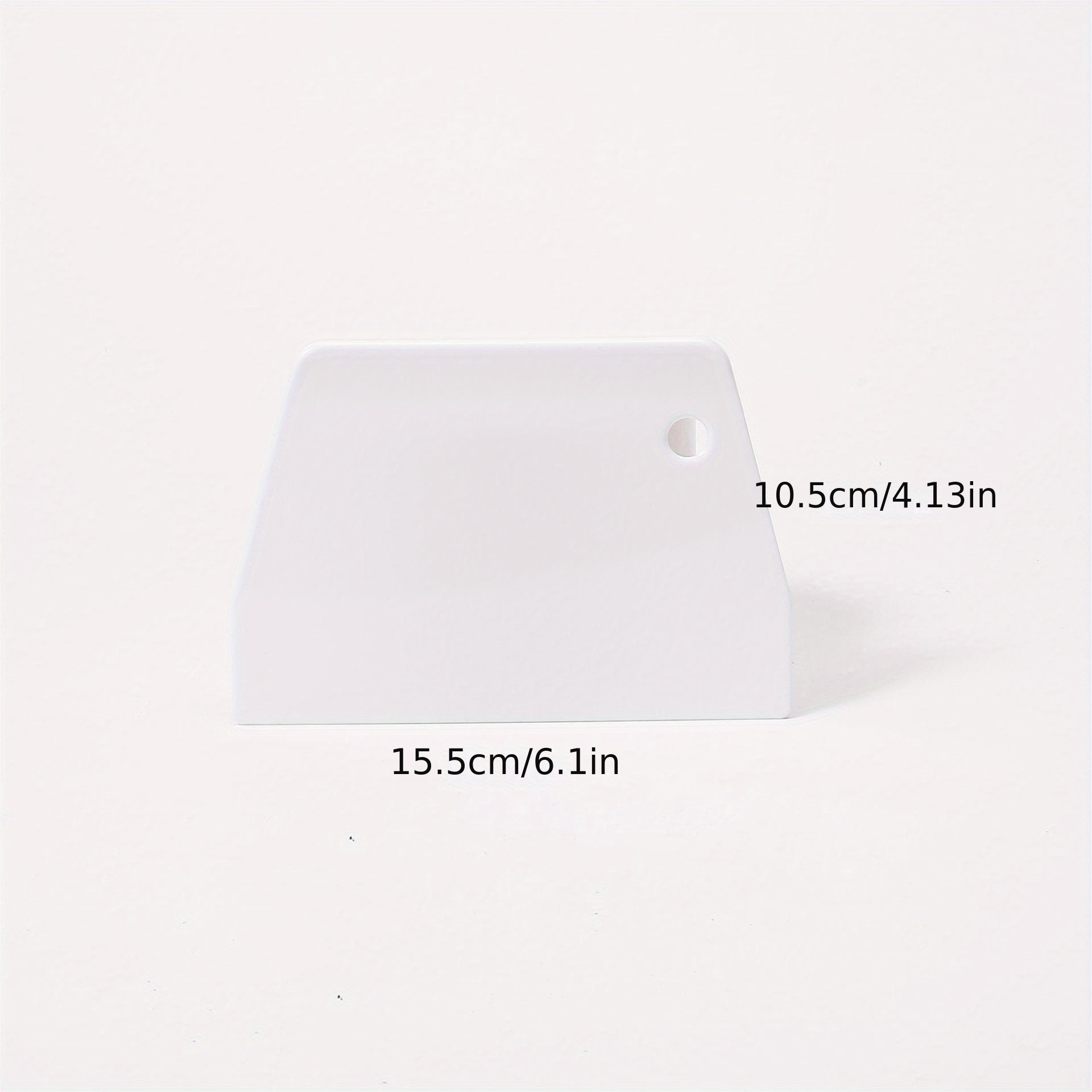 Cake Scraper White Plastic Cake Smoother Dough Scraper Bowl - Temu