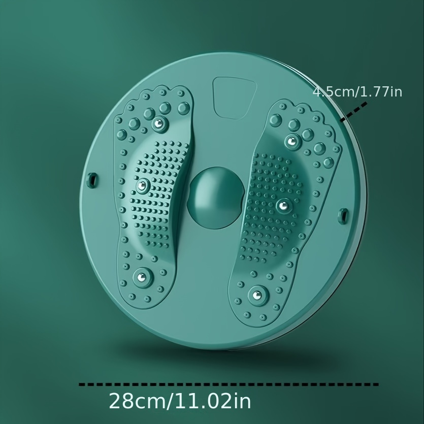 1PC Home Waist Twisting Board with Tension Rope for Effective Abdominal Muscle Building and Fitness Core Strength Training