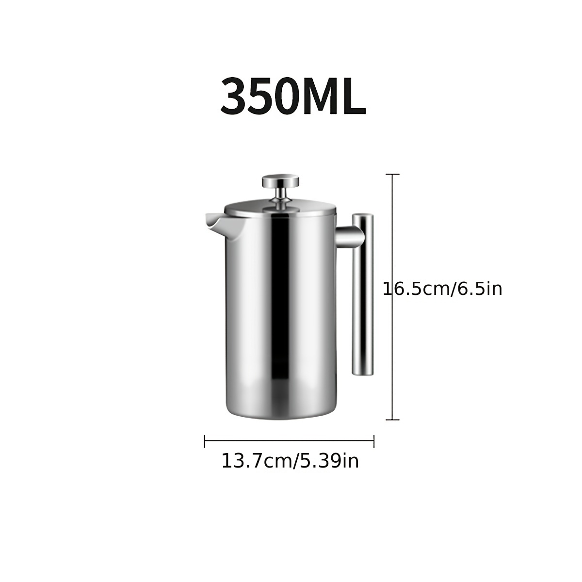 304 Stainless Steel Coffee Pot Western Coffee Pot - Temu