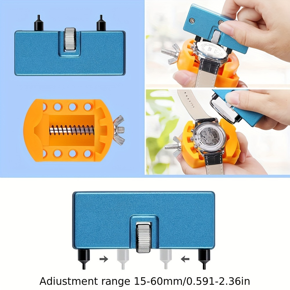 Watch Battery Replacement Kit with Screwdriver & Wrench