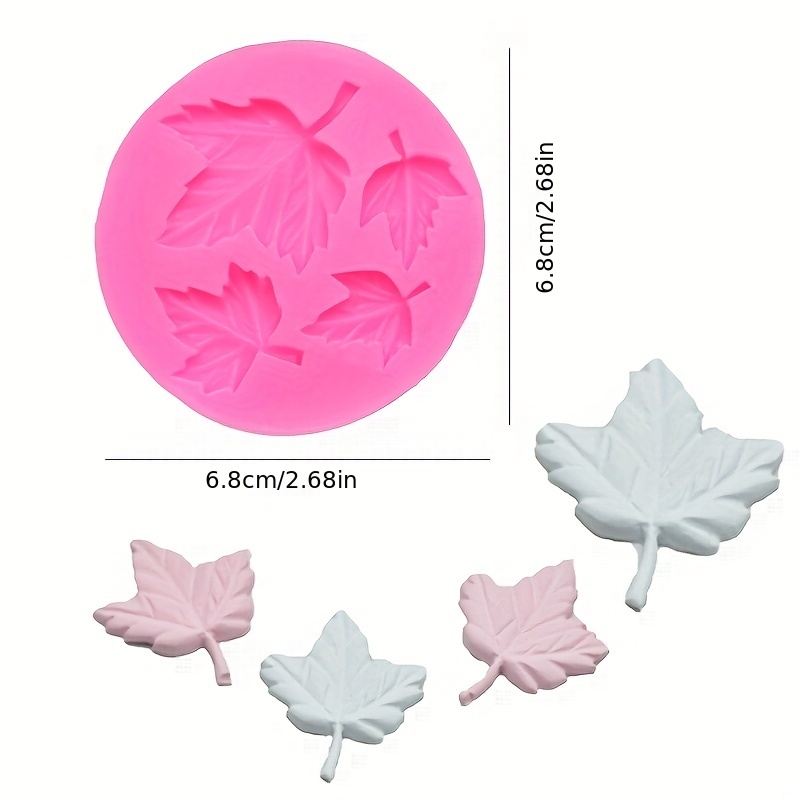 Maple Leaves - Silicone Mold –